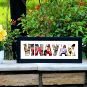 CUSTOMIZED NAME PHOTO FRAME (12*6)